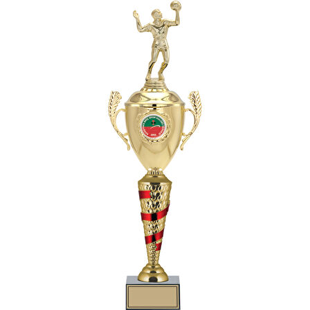 ODAK KUPA - Figürlü Kupalar - Voleybol Erkek Figürlü Kupalar FG-082 B - 59 cm