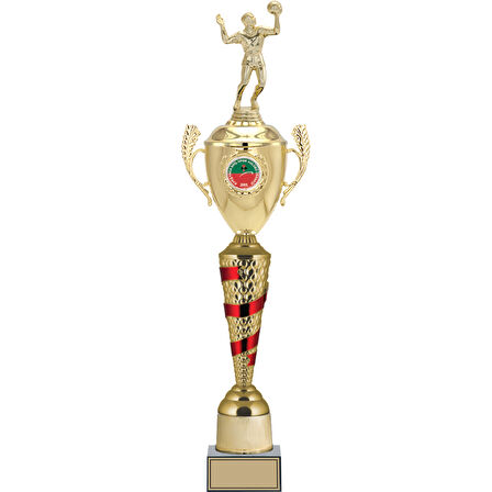 ODAK KUPA - Figürlü Kupalar - Voleybol Erkek Figürlü Kupalar FG-084 A - 66 cm