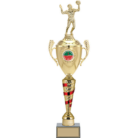 ODAK KUPA - Figürlü Kupalar - Voleybol Erkek Figürlü Kupalar FG-084 C - 59 cm