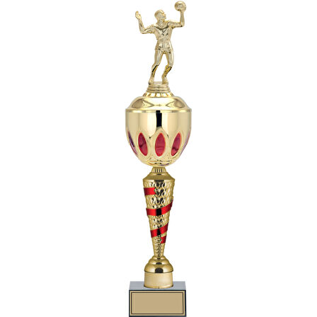 ODAK KUPA - Figürlü Kupalar - Voleybol Erkek Figürlü Kupalar FG-086 C - 56 cm