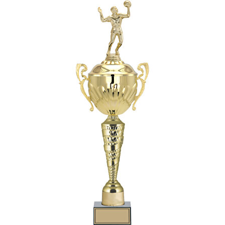 ODAK KUPA - Figürlü Kupalar - Voleybol Erkek Figürlü Kupalar FG-090 B - 61 cm