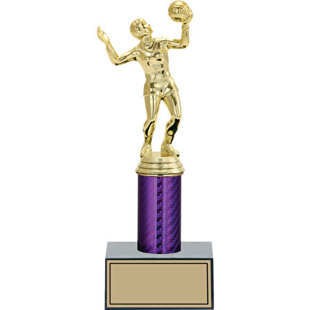 ODAK KUPA - Figürlü Kupalar - Voleybol Kadın Figürlü Kupalar FG-002 A - 26 cm
