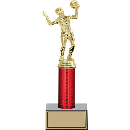 ODAK KUPA - Figürlü Kupalar - Voleybol Kadın Figürlü Kupalar FG-004 A - 28 cm
