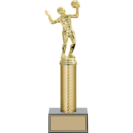 ODAK KUPA - Figürlü Kupalar - Voleybol Kadın Figürlü Kupalar FG-007 A - 31 cm