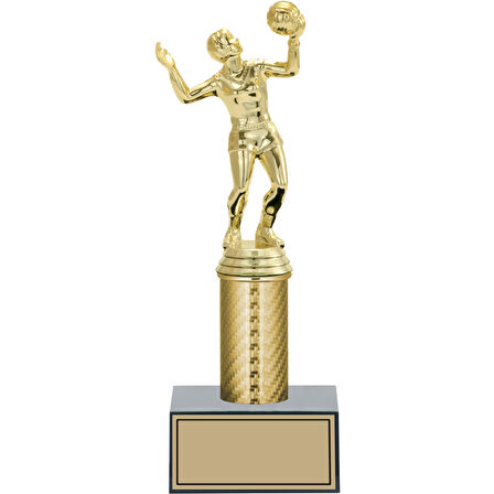 ODAK KUPA - Figürlü Kupalar - Voleybol Kadın Figürlü Kupalar FG-007 C - 26 cm