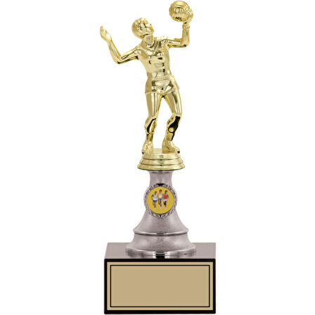 ODAK KUPA - Figürlü Kupalar - Voleybol Kadın Figürlü Kupalar FG-010 C - 26 cm