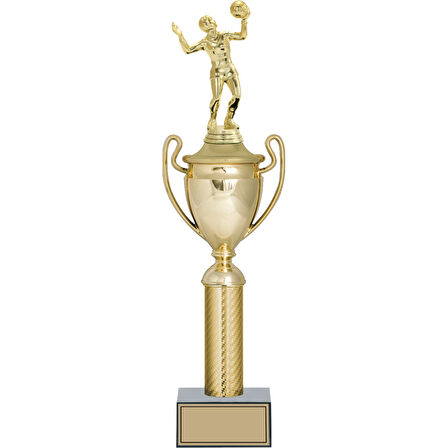 ODAK KUPA - Figürlü Kupalar - Voleybol Kadın Figürlü Kupalar FG-019 A - 46 cm