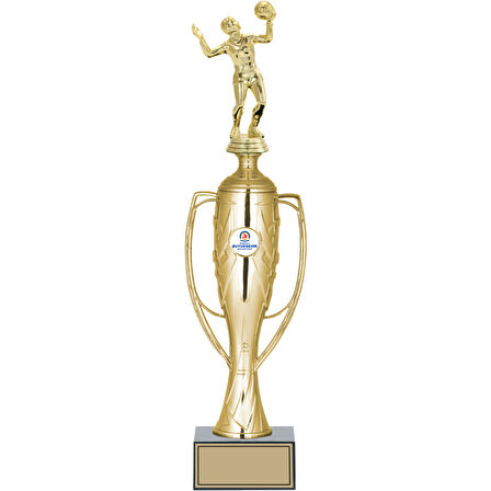 ODAK KUPA - Figürlü Kupalar - Voleybol Kadın Figürlü Kupalar FG-026 A - 45 cm