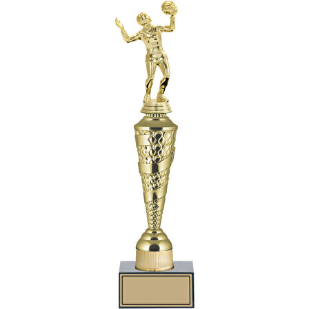 ODAK KUPA - Figürlü Kupalar - Voleybol Kadın Figürlü Kupalar FG-027 C - 41 cm