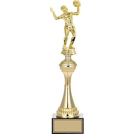ODAK KUPA - Figürlü Kupalar - Voleybol Kadın Figürlü Kupalar FG-029 A - 38 cm