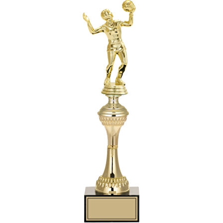 ODAK KUPA - Figürlü Kupalar - Voleybol Kadın Figürlü Kupalar FG-029 B - 36 cm