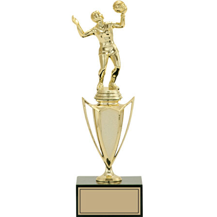 ODAK KUPA - Figürlü Kupalar - Voleybol Kadın Figürlü Kupalar FG-039 C - 31 cm