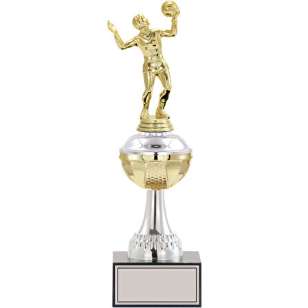 ODAK KUPA - Figürlü Kupalar - Voleybol Kadın Figürlü Kupalar FG-045 B - 33 cm