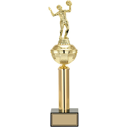 ODAK KUPA - Figürlü Kupalar - Voleybol Kadın Figürlü Kupalar FG-047 A - 44 cm