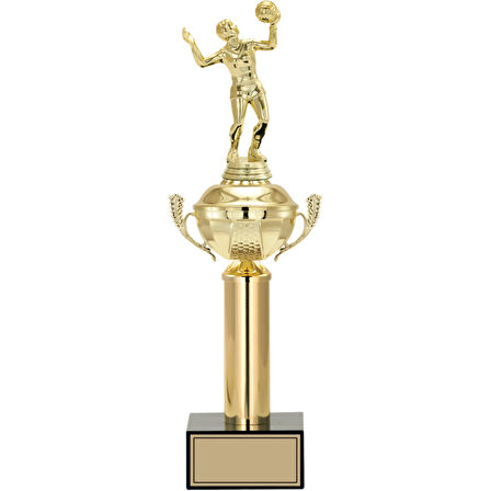 ODAK KUPA - Figürlü Kupalar - Voleybol Kadın Figürlü Kupalar FG-048 B - 42 cm