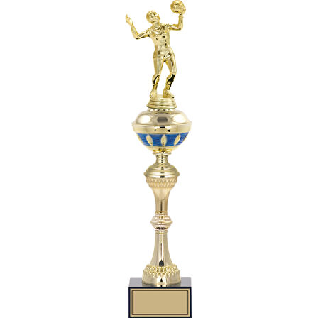 ODAK KUPA - Figürlü Kupalar - Voleybol Kadın Figürlü Kupalar FG-063 B - 48 cm