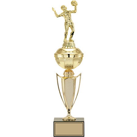 ODAK KUPA - Figürlü Kupalar - Voleybol Kadın Figürlü Kupalar FG-067 B - 44 cm