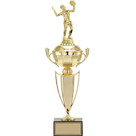 ODAK KUPA - Figürlü Kupalar - Voleybol Kadın Figürlü Kupalar FG-068 A - 48 cm
