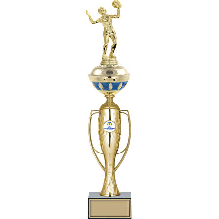 ODAK KUPA - Figürlü Kupalar - Voleybol Kadın Figürlü Kupalar FG-074 C - 49 cm