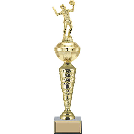 ODAK KUPA - Figürlü Kupalar - Voleybol Kadın Figürlü Kupalar FG-075 B - 50 cm