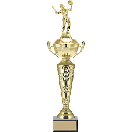 ODAK KUPA - Figürlü Kupalar - Voleybol Kadın Figürlü Kupalar FG-076 A - 53 cm