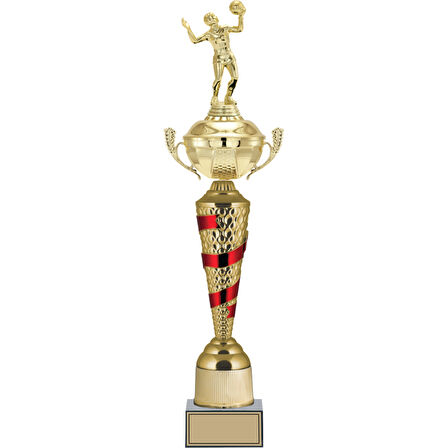 ODAK KUPA - Figürlü Kupalar - Voleybol Kadın Figürlü Kupalar FG-078 A - 58 cm