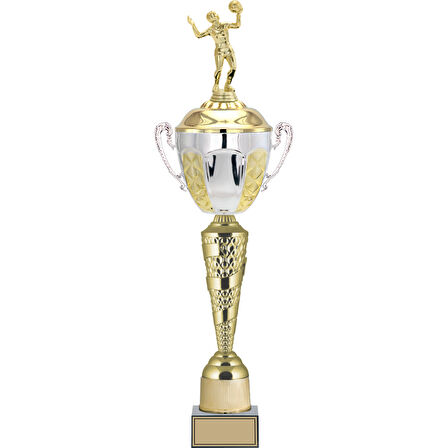 ODAK KUPA - Figürlü Kupalar - Voleybol Kadın Figürlü Kupalar FG-088 A - 65 cm