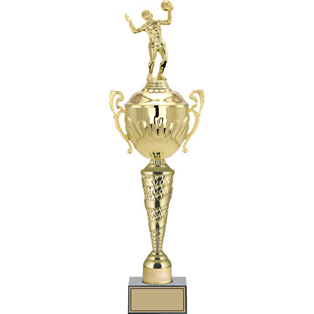 ODAK KUPA - Figürlü Kupalar - Voleybol Kadın Figürlü Kupalar FG-090 C - 55 cm