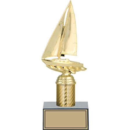 ODAK KUPA - Figürlü Kupalar - Yelken Figürlü Kupalar FG-001 A - 25 cm