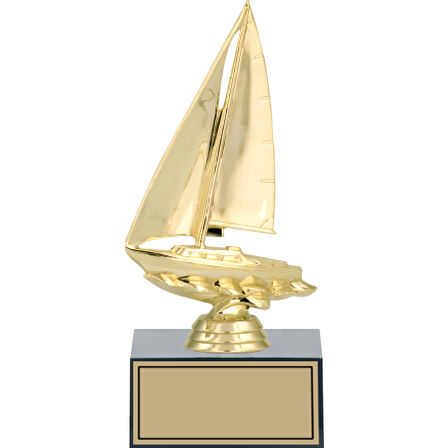 ODAK KUPA - Figürlü Kupalar - Yelken Figürlü Kupalar FG-001 C - 20 cm