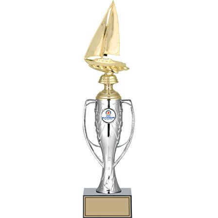 ODAK KUPA - Figürlü Kupalar - Yelken Figürlü Kupalar FG-025 B - 40 cm