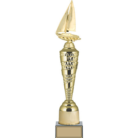 ODAK KUPA - Figürlü Kupalar - Yelken Figürlü Kupalar FG-027 A - 50 cm