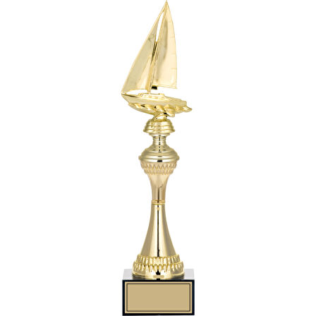 ODAK KUPA - Figürlü Kupalar - Yelken Figürlü Kupalar FG-029 A - 40 cm