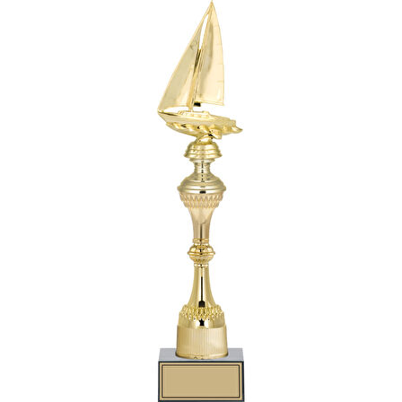 ODAK KUPA - Figürlü Kupalar - Yelken Figürlü Kupalar FG-031 B - 45 cm