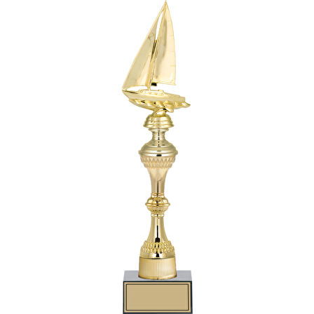 ODAK KUPA - Figürlü Kupalar - Yelken Figürlü Kupalar FG-031 C - 42 cm