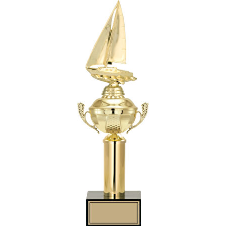 ODAK KUPA - Figürlü Kupalar - Yelken Figürlü Kupalar FG-048 C - 41 cm