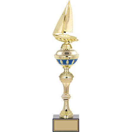 ODAK KUPA - Figürlü Kupalar - Yelken Figürlü Kupalar FG-063 C - 48 cm