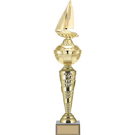 ODAK KUPA - Figürlü Kupalar - Yelken Figürlü Kupalar FG-075 A - 55 cm