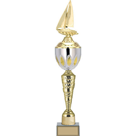 ODAK KUPA - Figürlü Kupalar - Yelken Figürlü Kupalar FG-085 B - 62 cm
