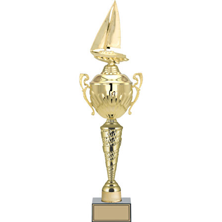 ODAK KUPA - Figürlü Kupalar - Yelken Figürlü Kupalar FG-090 C - 57 cm