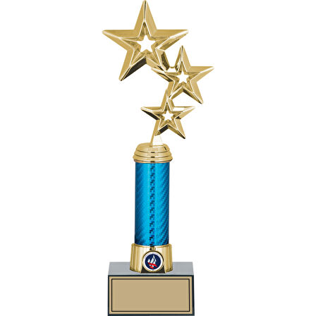 ODAK KUPA - Figürlü Kupalar - Yıldız Figürlü Kupalar FG-005 A - 34 cm