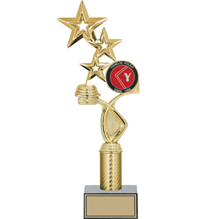 ODAK KUPA - Figürlü Kupalar - Yıldız Figürlü Kupalar FG-015 C - 37 cm