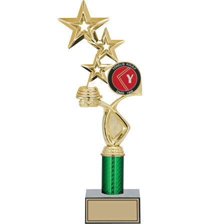 ODAK KUPA - Figürlü Kupalar - Yıldız Figürlü Kupalar FG-018 C - 37 cm