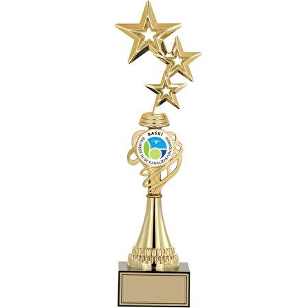 ODAK KUPA - Figürlü Kupalar - Yıldız Figürlü Kupalar FG-034 A - 41 cm