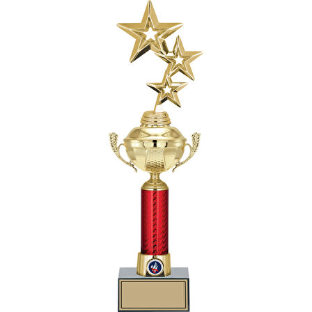 ODAK KUPA - Figürlü Kupalar - Yıldız Figürlü Kupalar FG-054 B - 46 cm