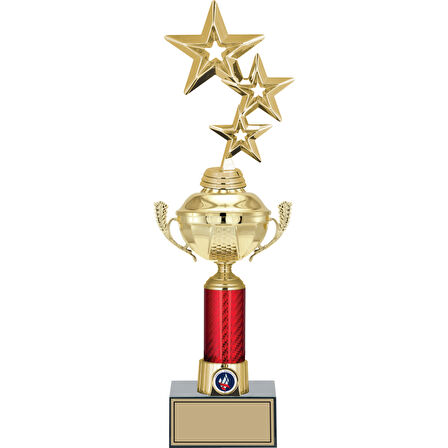 ODAK KUPA - Figürlü Kupalar - Yıldız Figürlü Kupalar FG-054 C - 43 cm