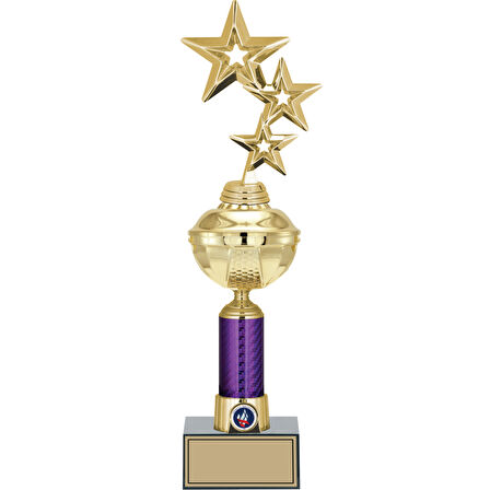 ODAK KUPA - Figürlü Kupalar - Yıldız Figürlü Kupalar FG-059 C - 43 cm