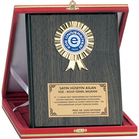ODAK KUPA - Ahşap Plaketler - PL-005 A - 18x24 cm