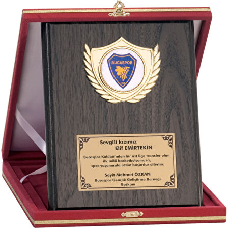 ODAK KUPA - Ahşap Plaketler - PL-009 A - 18x24 cm