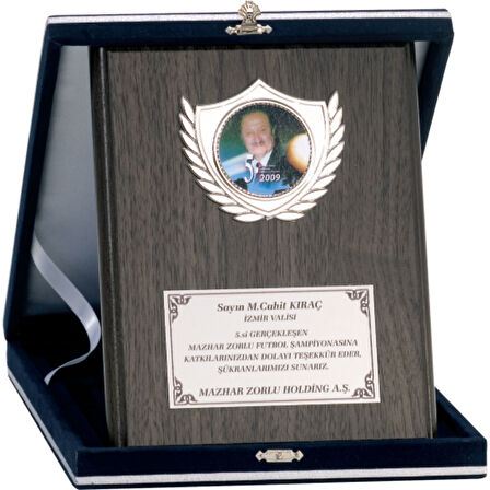 ODAK KUPA - Ahşap Plaketler - PL-011 A - 18x24 cm